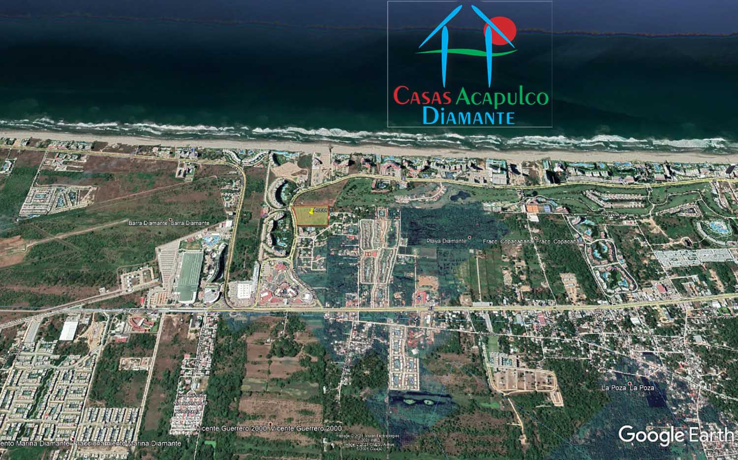 Terreno Playa Diamante Acacor 1 - Vista aérea 5